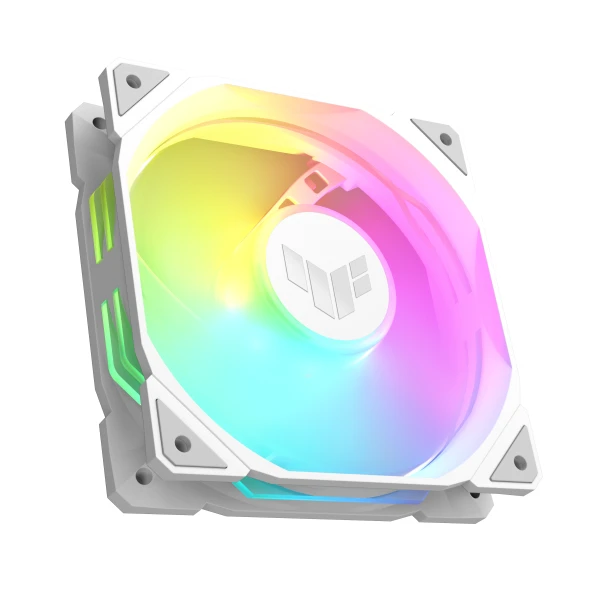 ASUS TUF GAMING TR120 ARGB REVERSE 1-pack White Caixa de computador Arrefecimento a ar 12 cm Branco