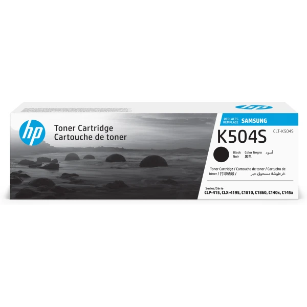 Samsung Toner HP CLT-K504S Original Preto