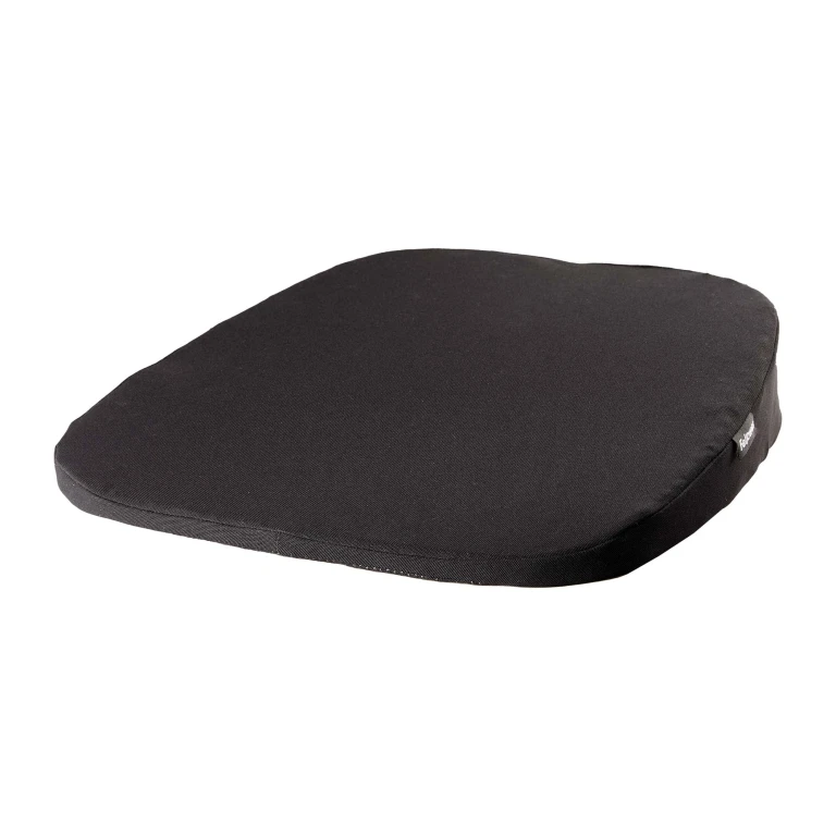 Fellowes Breyta Wedge Seat Cushion With Coccyx Cut Out For Office Chair Black - 100119849 Preto Almofada de assento
