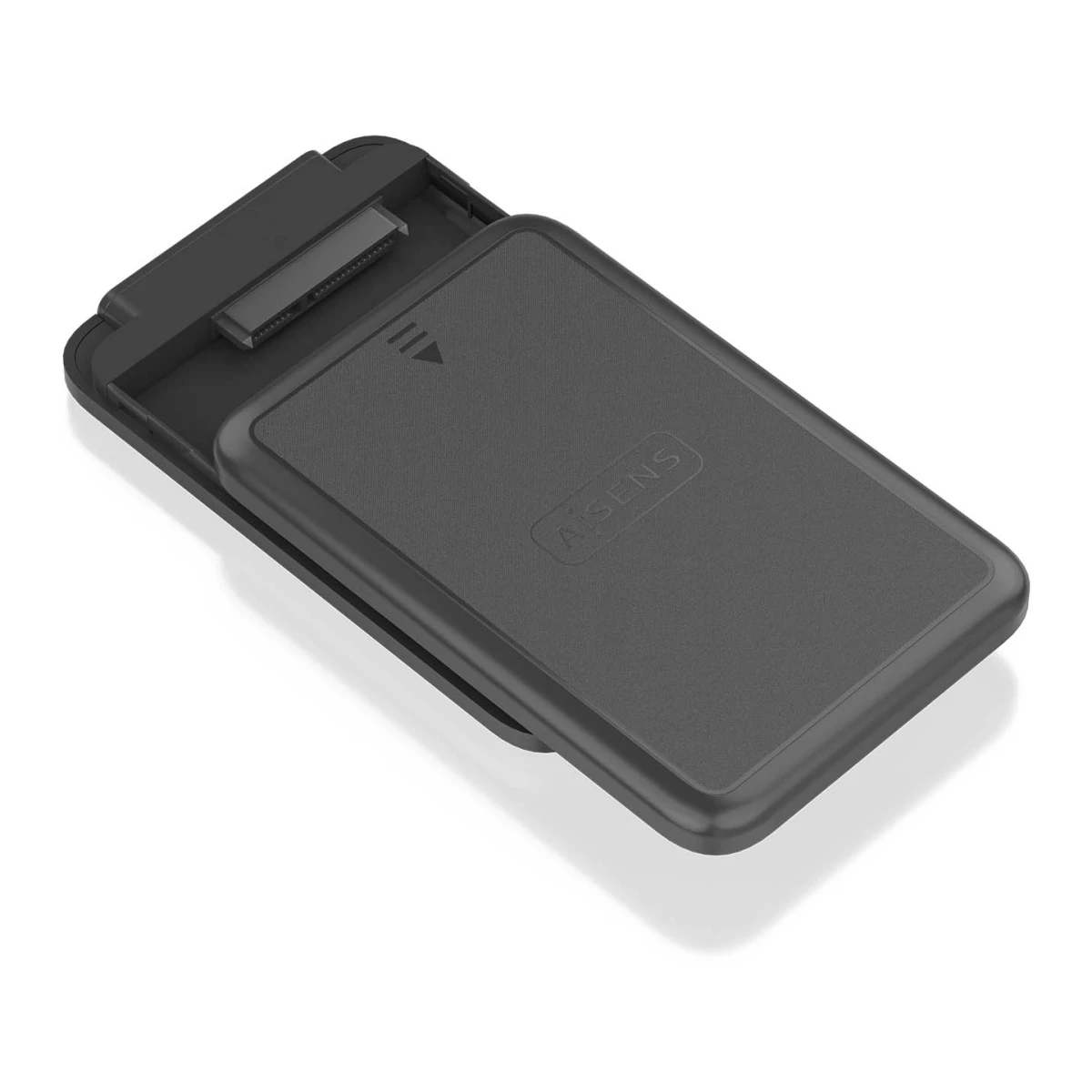 AISENS ASE-2519B Caixa para Discos Rígidos Compartimento HDD/SSD Preto 2.5"