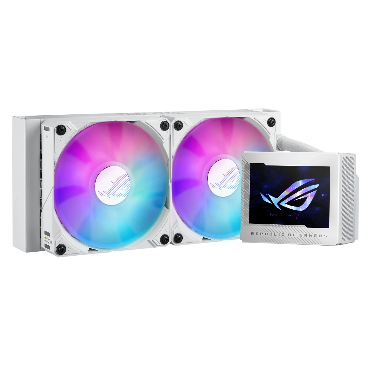 ASUS ROG RYUJIN III 240 ARGB White Edition Processador Refrigerador líquido all-in-one 12 cm Branco 1 unidade(s)