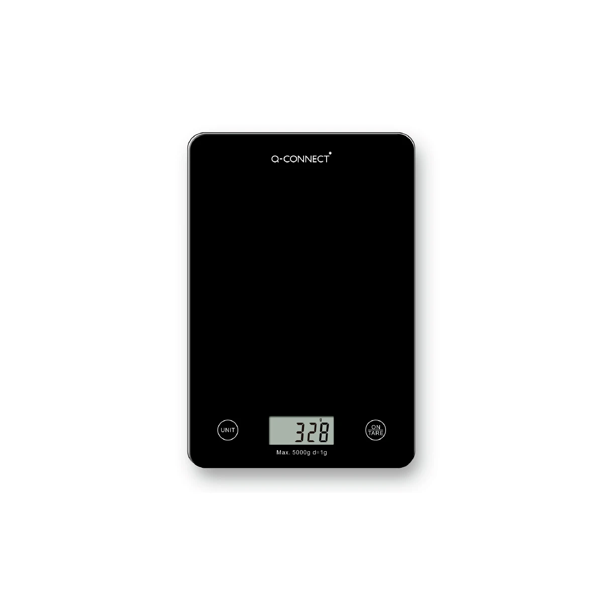Balanca precisao q-connect digital com ecra lcd precisao 1 gr capacidade de 5 gr a 5 kg 200x135x16mm