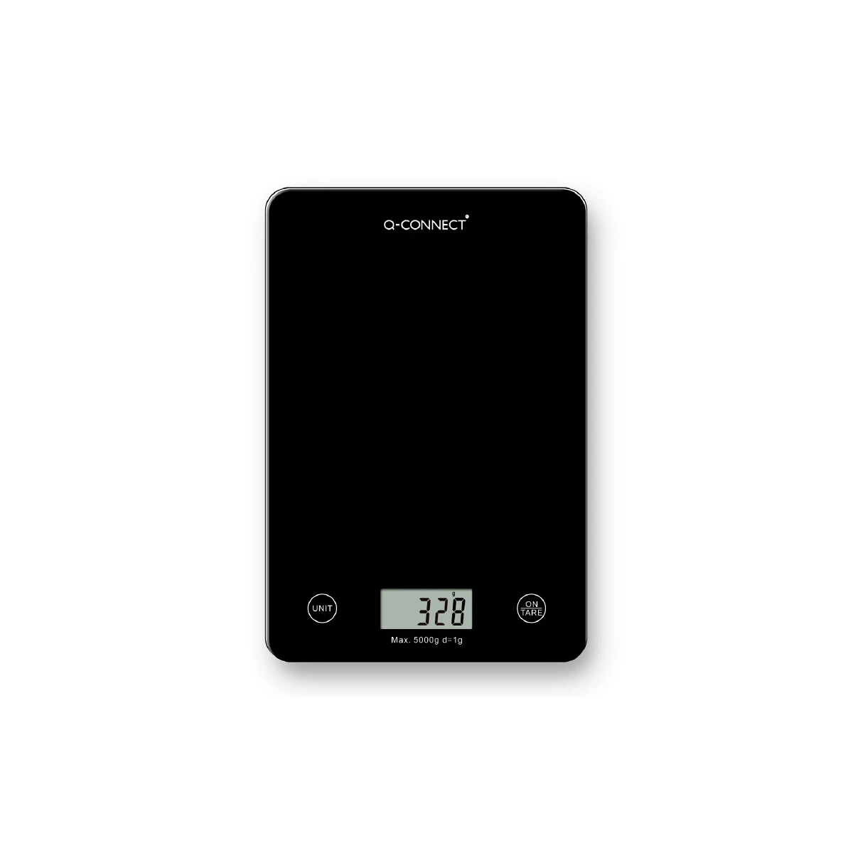 Balanca precisao q-connect digital com ecra lcd precisao 1 gr capacidade de 5 gr a 5 kg 200x135x16mm