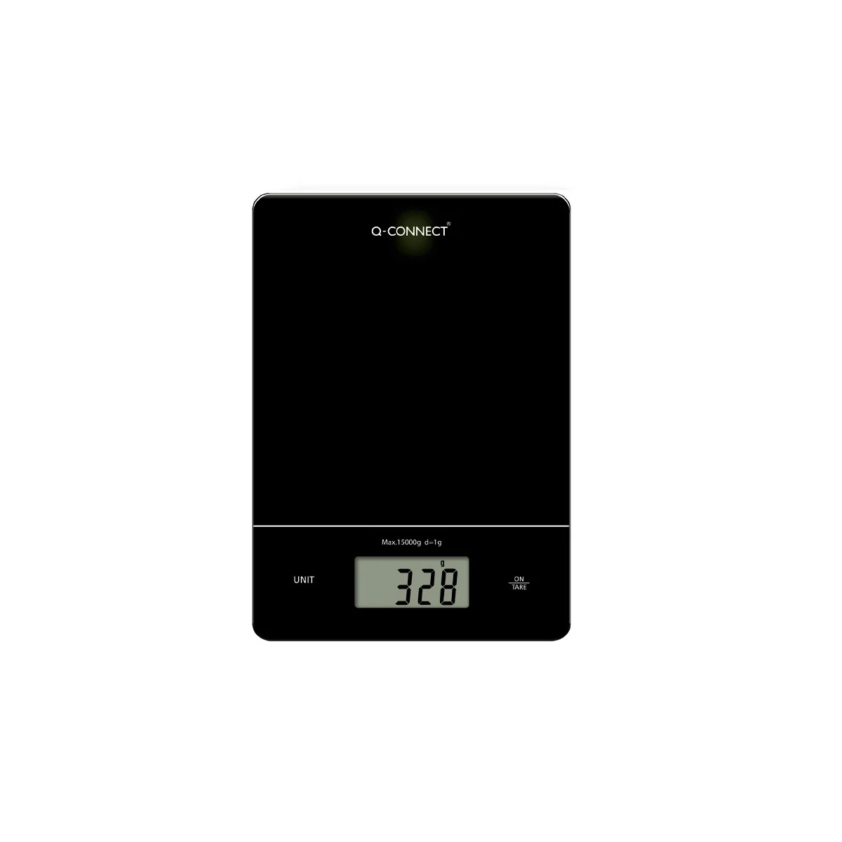 Balanca precisao q-connect digital com ecra lcd precisao 1 gr capacidade de 5 gr a 15 kg 240x170x17,5mm