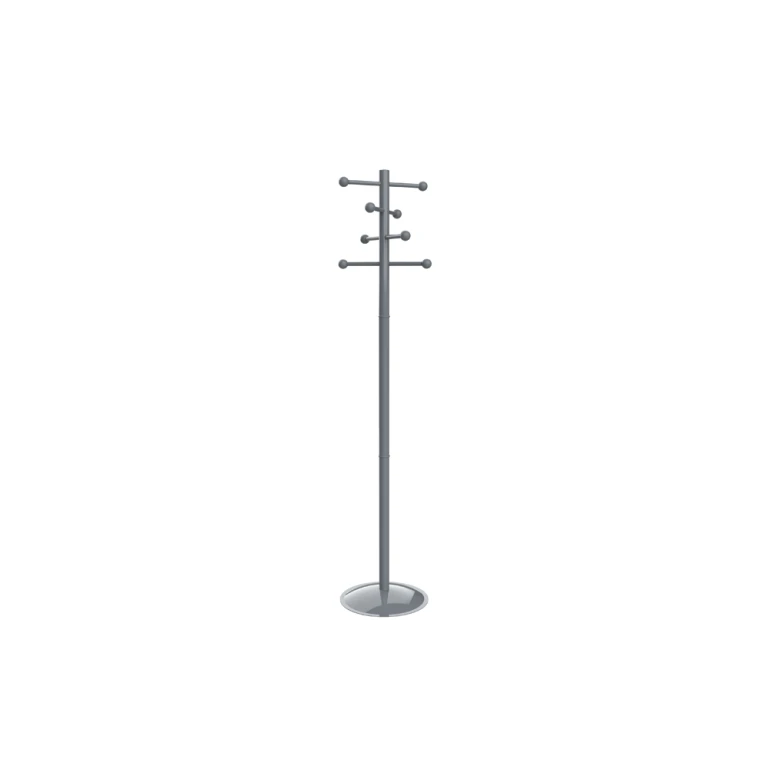 Perchero maul saphir lite 8 colgadores color gris altura 171 cm