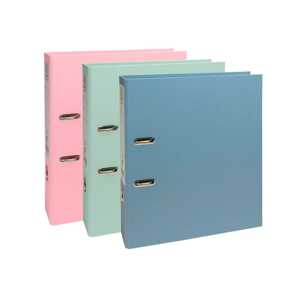 Archivador de palanca exacompta autentik carton reciclado din a4+ lomo 80 mm colores surtidos
