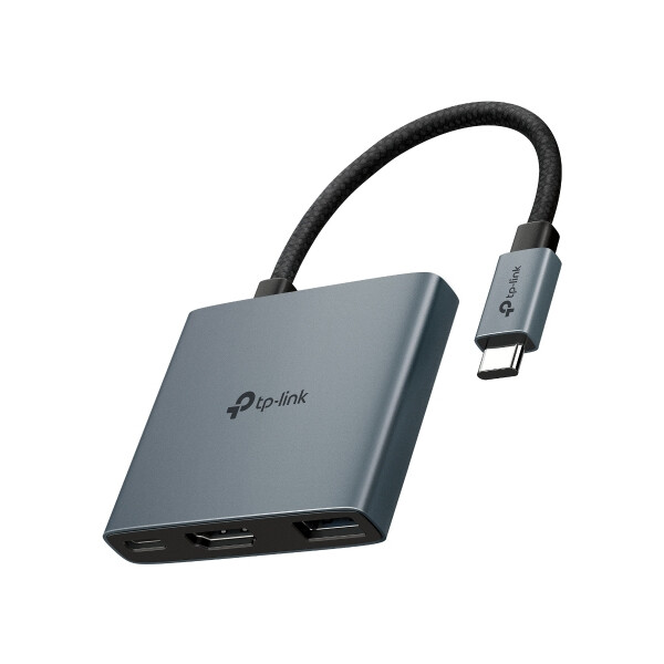 TP-Link UH3020C hub de interface USB Type-C 5000 Mbit/s Cinzento