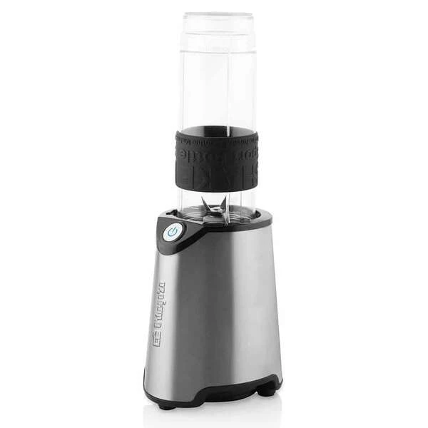 Orbegozo BV 7500 Blend&Go - Liquidificador de vidro com potência de 300 W e lâminas de titânio - Inclui 2 copos com bico antigotejamento e alça de transporte - Ideal para shakes e vitaminas