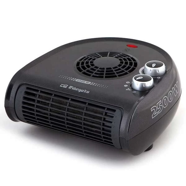 Aquecedor de conforto Orbegozo FH 5032 Aquecimento instantâneo - Termostato ajustável - Função de ventilador - 2500 W - Segurança garantida Aproveite o inverno em casa