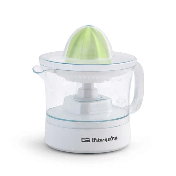Orbegozo EP 1510 Espremedor Prático e Potente - Potência 25W - Capacidade 0,5L - Proteção de Aromas - Rotação Bidirecional - Acessórios Laváveis - Função Automática