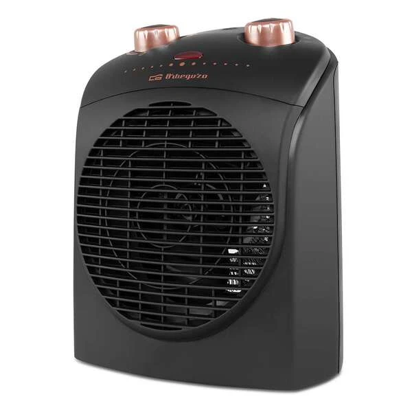 Aquecedor elegante e eficiente Orbegozo FH 5036 - Controle de temperatura ajustável - Proteção contra superaquecimento - Potência de 2200 W - Design seguro e funcional