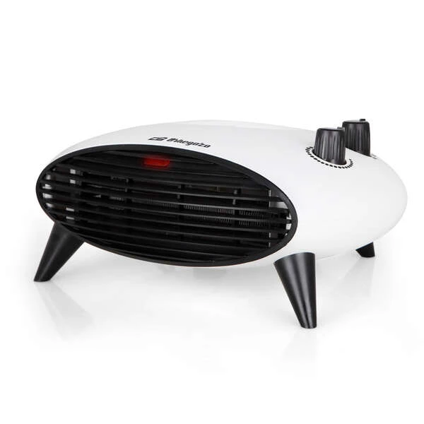 Aquecedor Orbegozo FH 5034 Elegante e Funcional Aquecedor com Seletor de Posição Rotativo - Termostato Ajustável e Função de Ventilador de Ar Frio - Potência de 2000 W