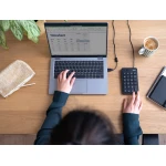 Trust 22221 teclado numérico Laptop/PC USB Preto