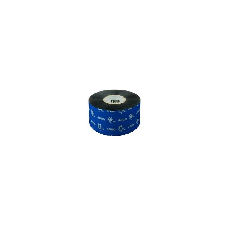 Pacote Zebra 4800 de 12 fita de térmico original negro original