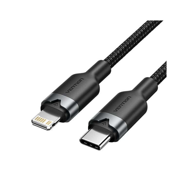 Voção USB -C Cabo A 3A 27W - 1M - Track - Black Color