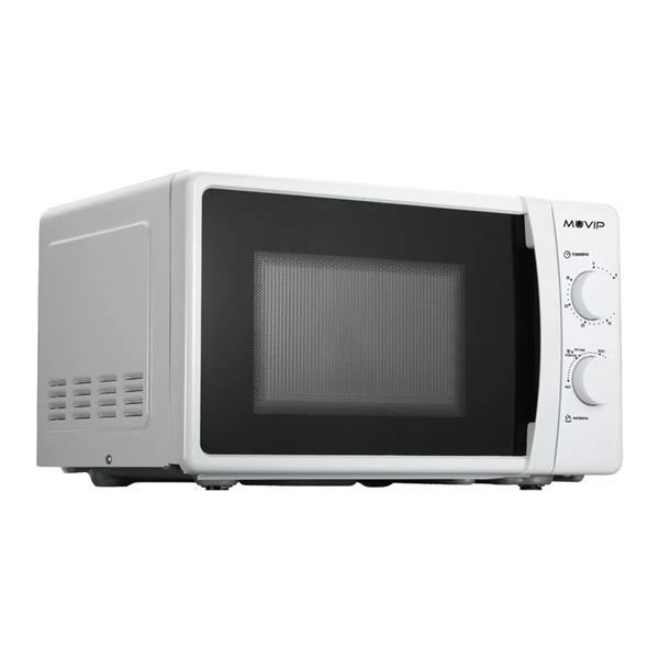 MICROONDAS MUVIP - CAPAÇÃO 20L - POWER 700W - 6 Níveis de potência - Temperário 30min - Tomando - Branco
