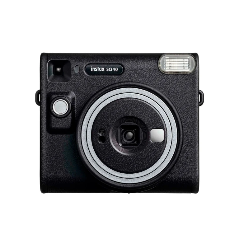 Fujifilm Instax Square Sq40 Camara InstantAnea - Tamaño de Imagen 62 × 62mm - Espejo para Selfies - Exposição automática - cor preta