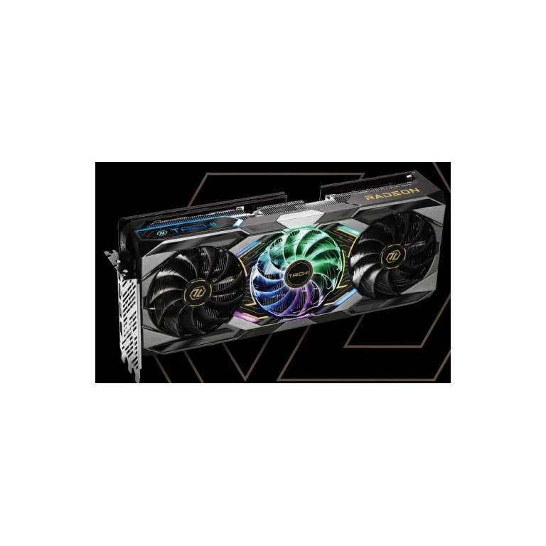 VGA Asrock RX9070XXT TC 16GO, AMD, RX9070XXT, 16GB, GDDR6.256BL, 2HDMI+2DP (3 fãs)