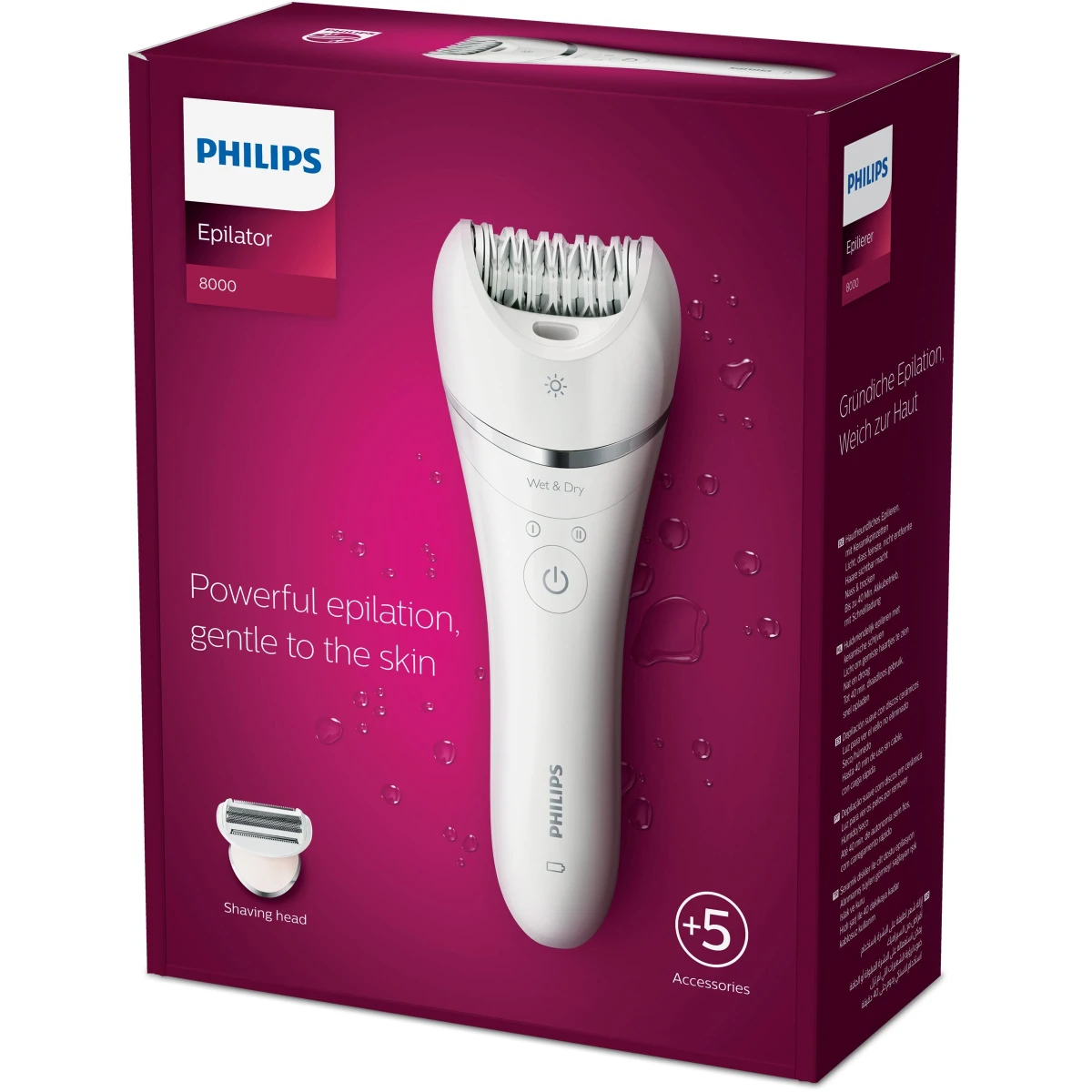 DEPILADORA PHILIPS - BRE 710/00