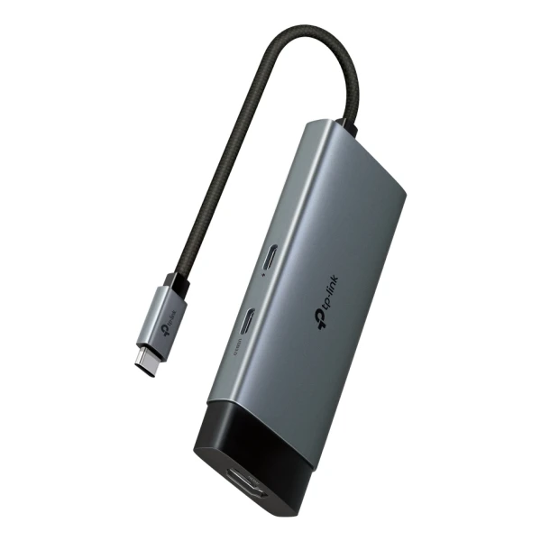 TP-Link UH5020C hub de interface USB Type-C 5000 Mbit/s Cinzento