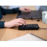 Trust 22221 teclado numérico Laptop/PC USB Preto