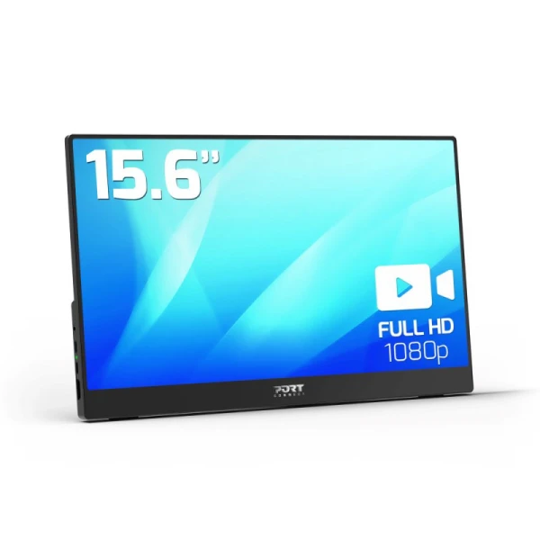 Monitor portátil 15.6", Formato ultrafino e leve, Ecră Nomad LCD Full HD, Compatível c/ notebooks, windows e macOS 