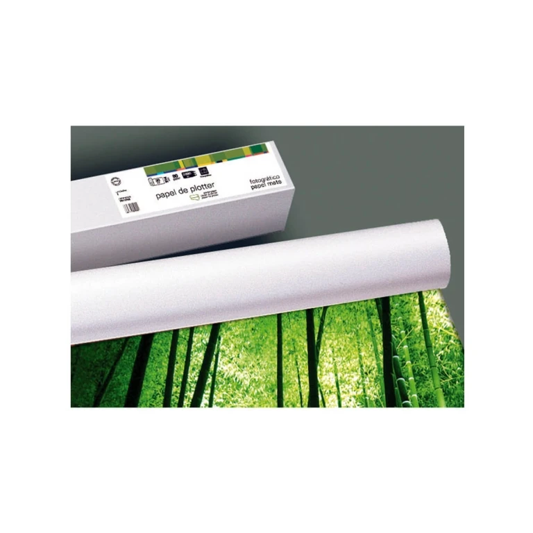 Fabrria Papel Plotter Mate 140gr - Medidas 610mm x 30m