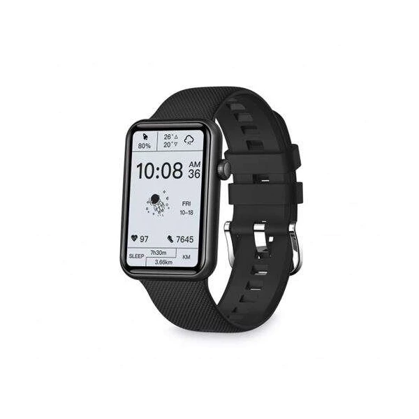 KSIX TUBE RELOJ SMARTWATCH SCREEN 1.57 " - Bluetooth 5.0 BLE - Autonomia até 7 dias - Resistência a Agua IP67 - Cor preta