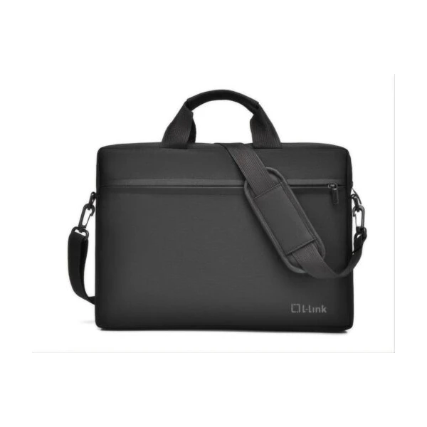 L -Link Maletin para Portatil a 14 " - Bolsillo externo - Repelente de cobertura externa em Agua - zíper Cierre - cor preta