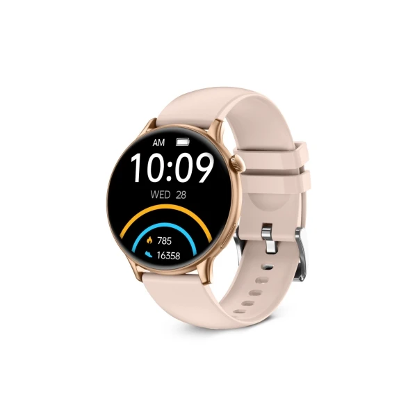 KSIX Core2 SmartWatch - Tela 1,43 AMOLED? Amoed - Autonomia a 5 dias - Modos deporta y salud, llamadas, asitant de voz - ip67 - cor rosa