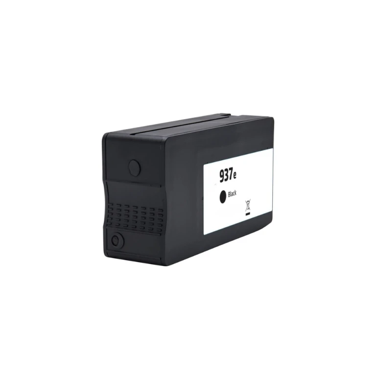 HP 937E XL Cartucho de tinta pigmentada negra negra - Substitua 4S6W9NE/4S6W5NE