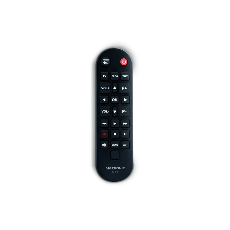 Metronic Mando para a distância universal Zap 2 para TV + TDT - cor preta