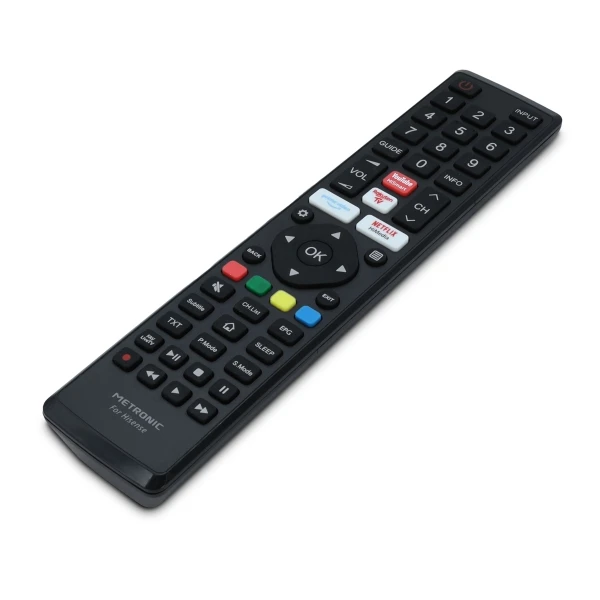 Distância compatível metrônica Mando com TVs Hisense - Black Color