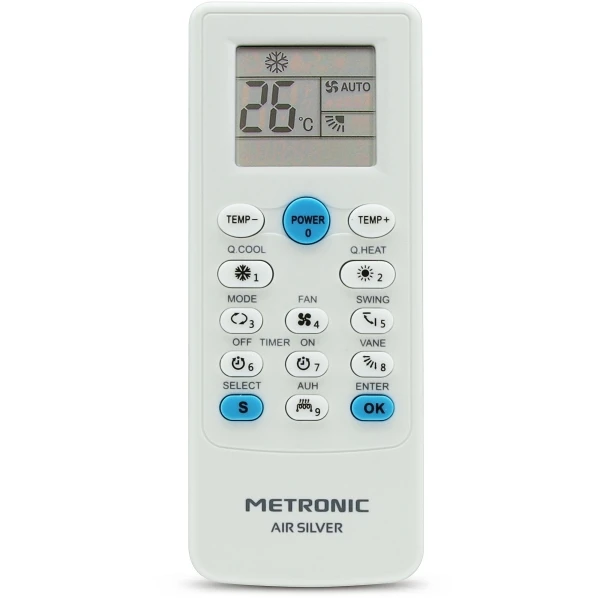 Metronic Mando para Universal Aire Conjunto - Cor branca