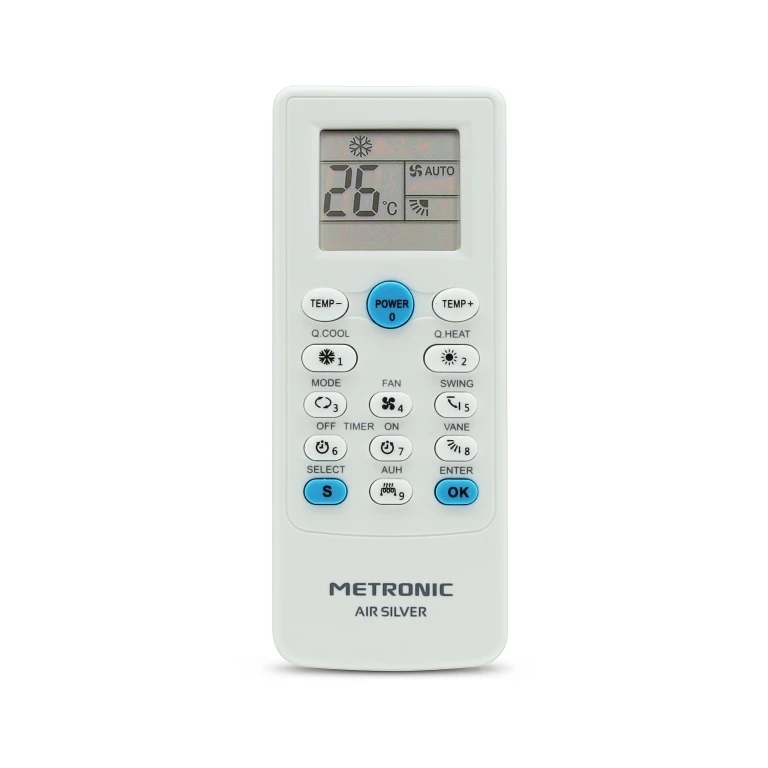 Metronic Mando para Universal Aire Conjunto - Cor branca