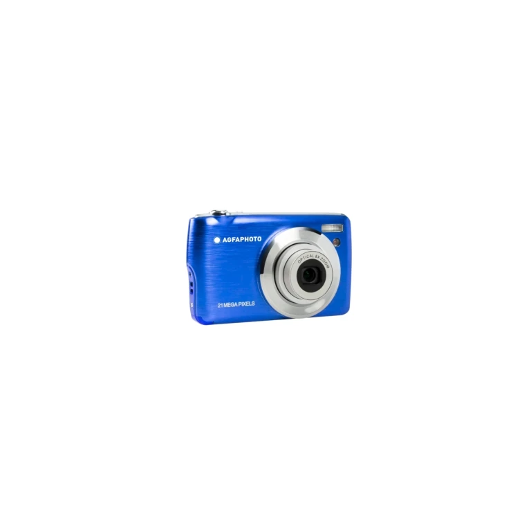 Agfaphoto pack dc8200 camara digital + estuque + cartão 16sd - cor azul