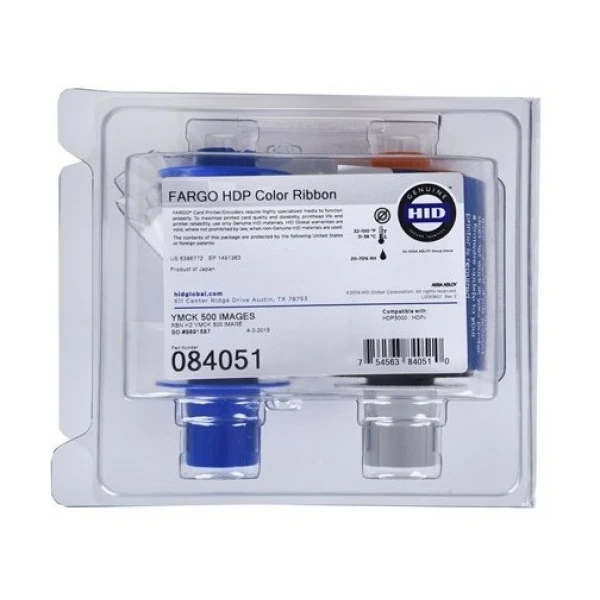 FARGO HID HDP5000 Thermica Transfer Cell Cor 500p - 084051