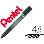 Marcador pentel mmp20 paint vidro e plastico preto - 12 unidades