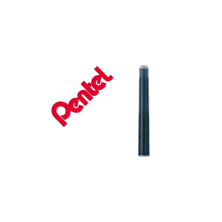 Recarga pincel tinta da china pentel com 12 embalagems de 4 unidades - 12 unidades