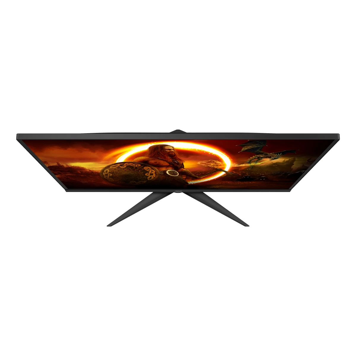 AOC G2 24G2SPAE/BK LED display 60,5 cm (23.8") 1920 x 1080 pixels Full HD Preto, Vermelho