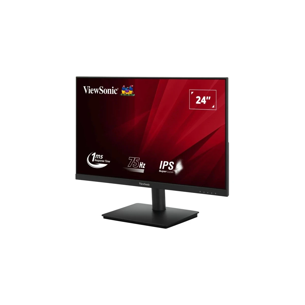 Viewsonic VA VA240-H-2 monitor de ecrã 60,5 cm (23.8") 1920 x 1080 pixels Full HD LED Preto