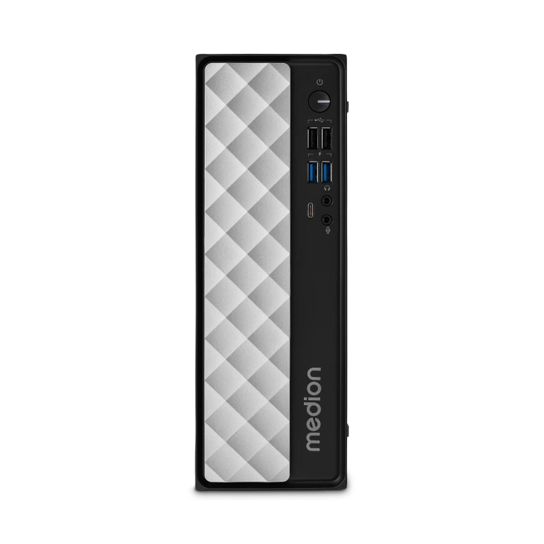 MEDION AKOYA T80 Intel® Core™ i5 i5-12450H 16 GB DDR4-SDRAM 512 GB SSD Windows 11 Home Mini PC Preto