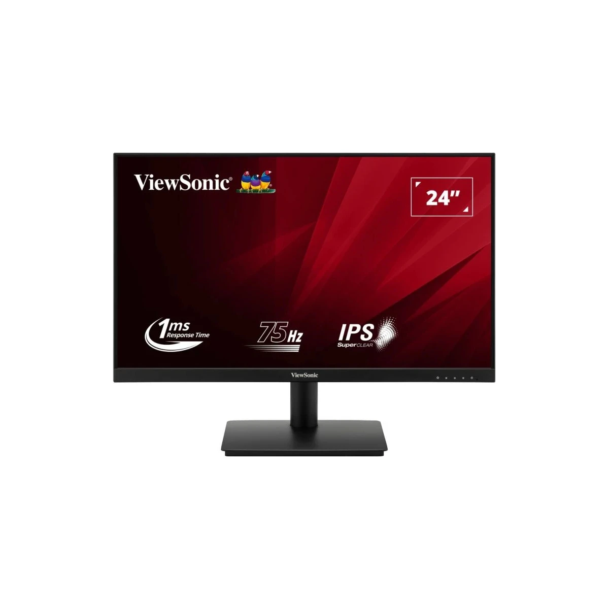 Viewsonic VA VA240-H-2 monitor de ecrã 60,5 cm (23.8") 1920 x 1080 pixels Full HD LED Preto