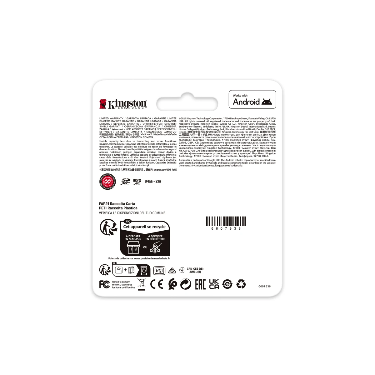 Kingston Technology Canvas Go! Plus 128 GB SDXC UHS-I Classe 10
