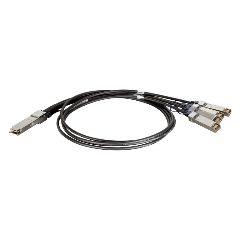 1 meter 40G Passive QSFP+ to 4X 10G SFP+ Twinaxial Direct Attach Cable