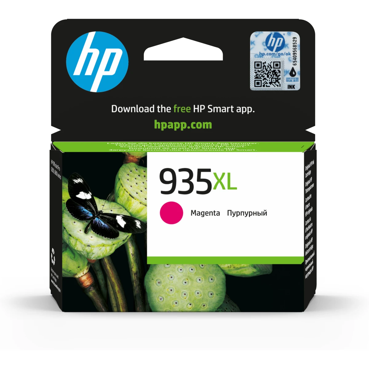 HP Tinteiro Original 935XL Magenta de elevado rendimento
